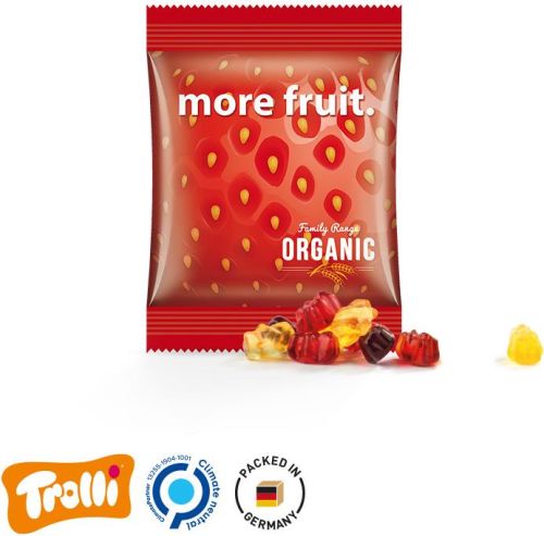 Fruchtsaft Gummibärchen Minitüte 15 g als Werbeartikel