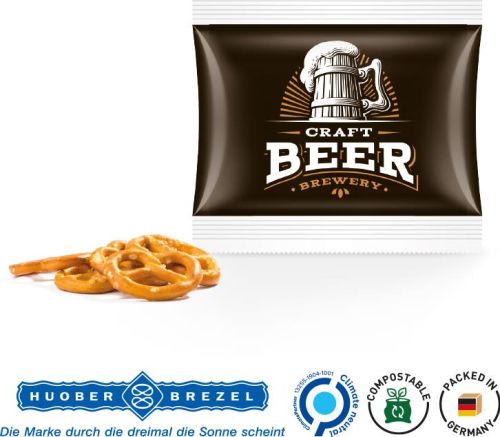 Snack Miditüte - Inhalt nach Wahl - auch aus kompostierbarer Folie - inkl. Druck als Werbeartikel