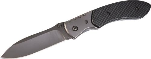 Schwarzwolf outdoor® Yerger Taschenmesser im Karbonlook als Werbeartikel