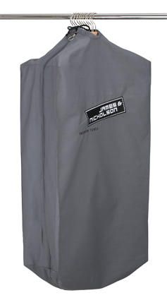 Strapazierfähiger Kleidersack mit Logo als Werbeartikel