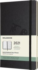 Moleskine 12M Hardcover Wochenkalender L als Werbeartikel