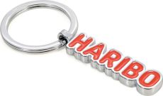 TROIKA Schlüsselanhänger Haribo Logo Rot als Werbeartikel