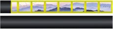 RFX™ 43,5 cm reflektierendes PVC Band als Werbeartikel