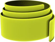RFX™ 22 cm reflektierendes TPU Schnapparmband als Werbeartikel