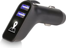 SCX.design V11 GPS Auto-Tracker mit Leuchtlogo als Werbeartikel