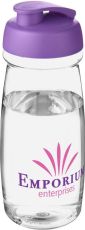 Sportflasche H2O Pulse® 600 ml mit Klappdeckel als Werbeartikel