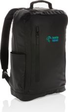 Fashion schwarzer 15.6" Laptop-Rucksack, PVC-frei als Werbeartikel