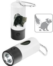 "Gassi"-Taschenlampe, 1 LED (weiß) als Werbeartikel