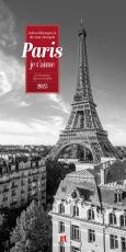 Kalender Paris, je t’aime 2024 als Werbeartikel