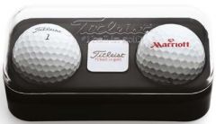 Titleist Golfbälle Ballmarker Box als Werbeartikel