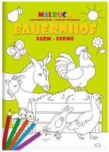STAEDTLER Malbuch-Set DIN A4 "Bauernhof" als Werbeartikel