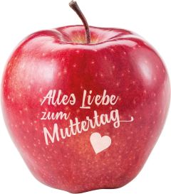 LogoFrucht Apfel "Muttertag" als Werbeartikel