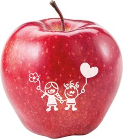 LogoFrucht Motiv-Äpfel "Kids" als Werbeartikel