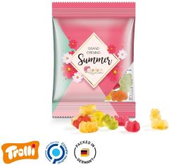 Fruchtgummi Minitüte Trolli, 10 g transparent als Werbeartikel