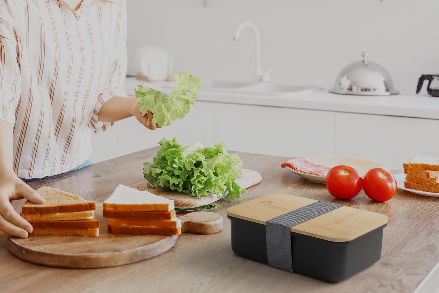 Brotdose mit Veredelung