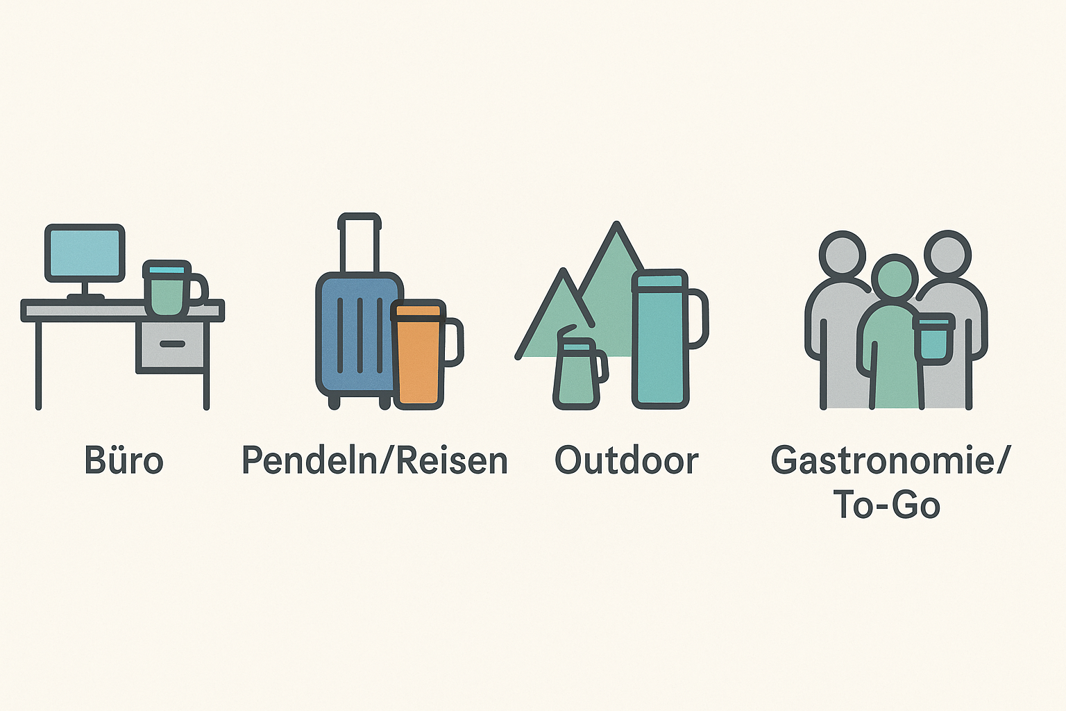 Einsatzbereiche von personalisierbaren Bechern