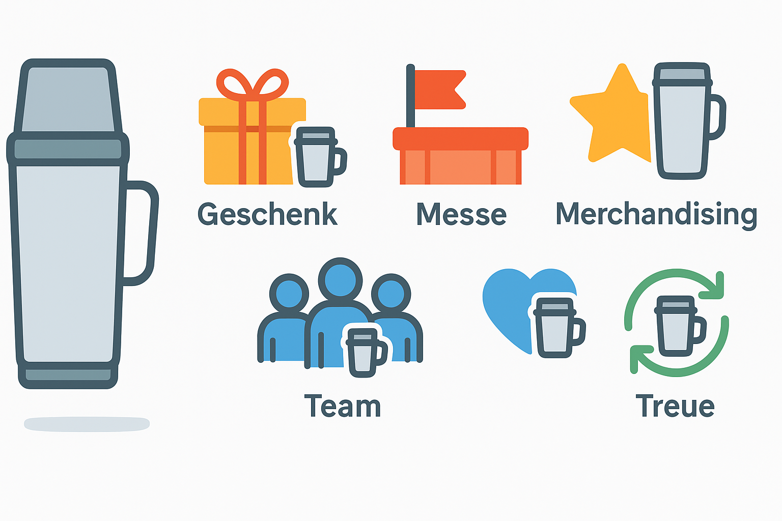 Einsatzmöglichkeiten von bedruckten Isolierbechern