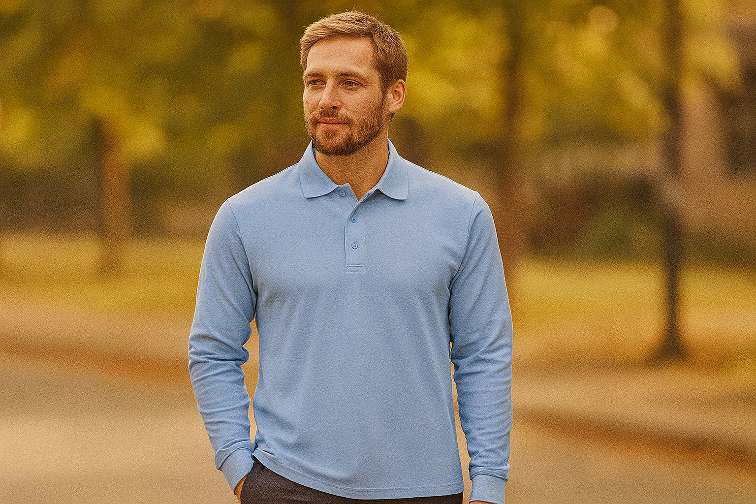 Individuell besticktes Polohemd