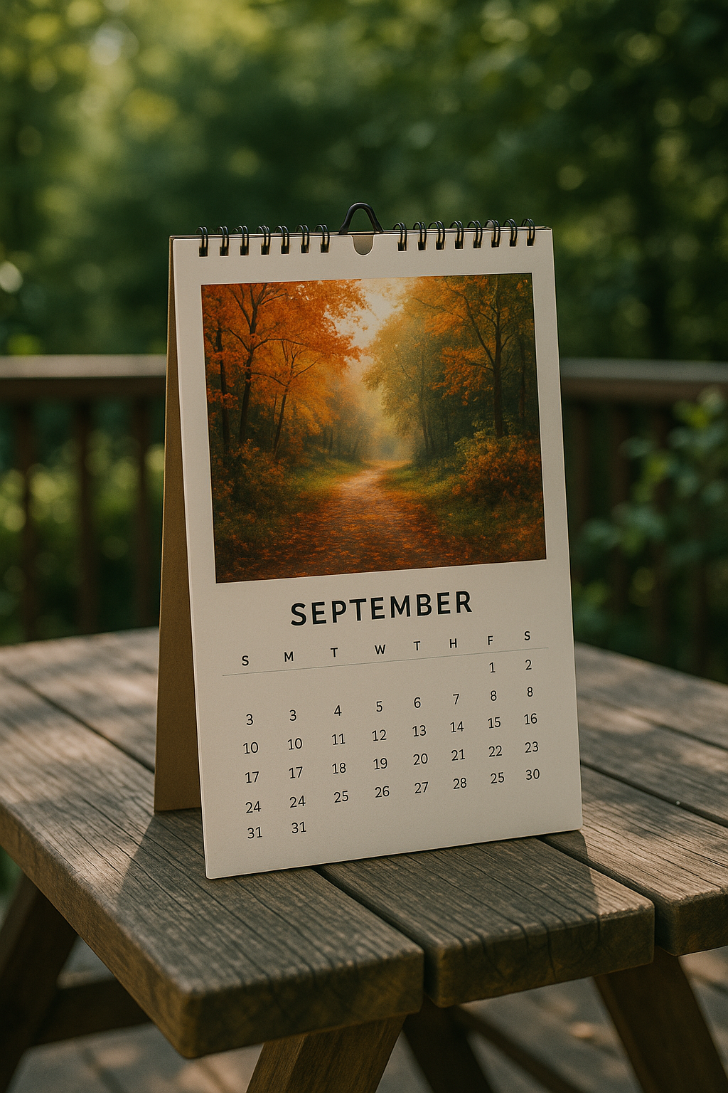 Wandkalender-Werbung