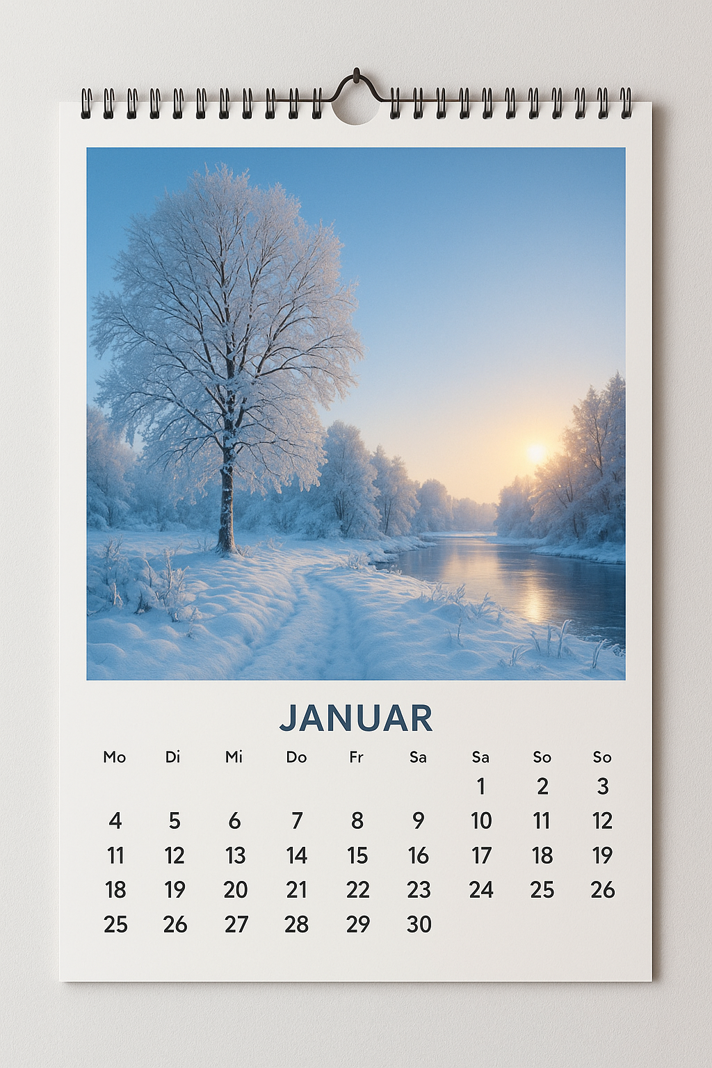 Wandkalender mit Logo