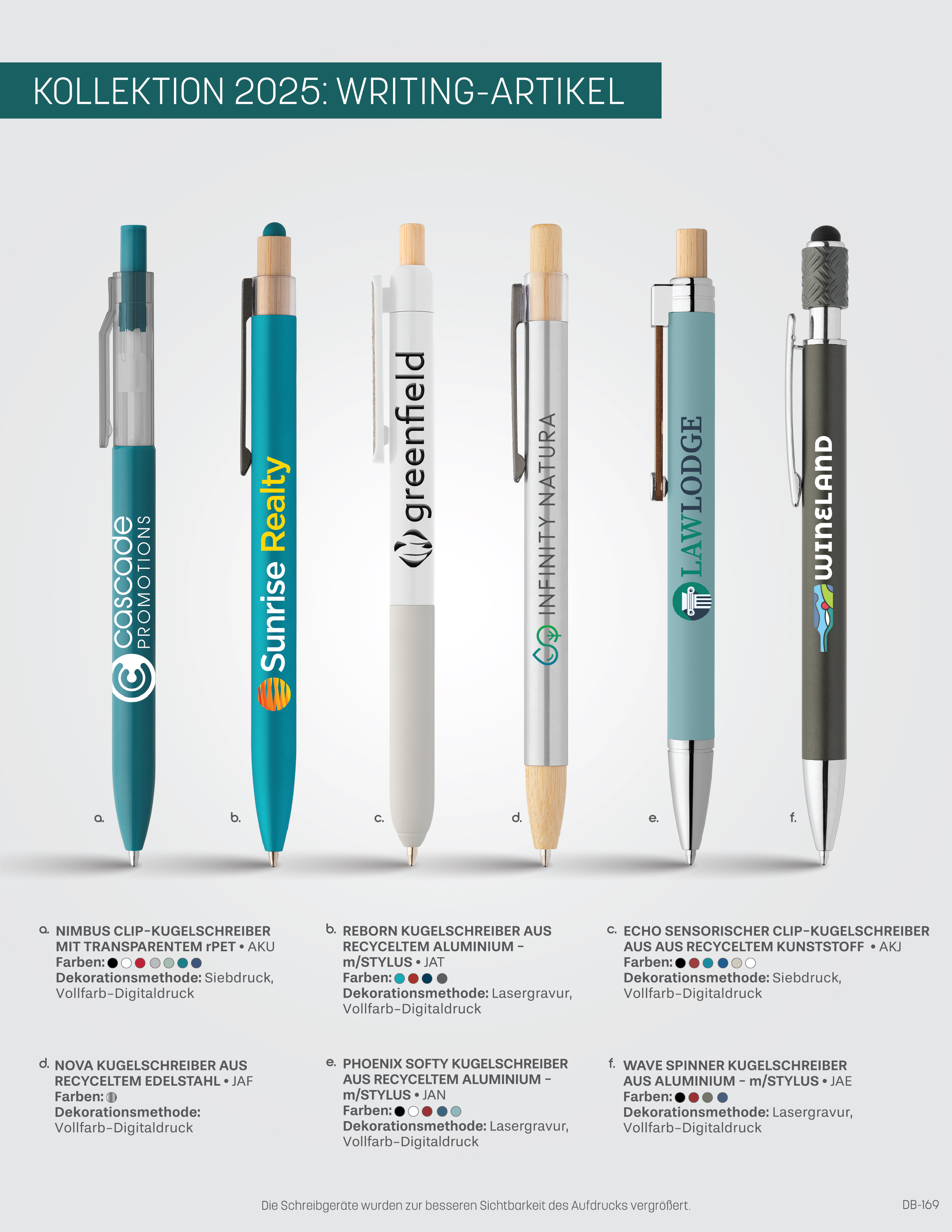 Kugelschreiber mit Logo 